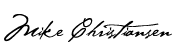 Michael Christiansen Signature